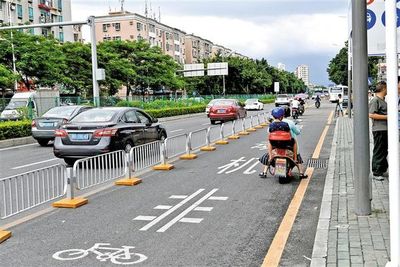 機動車違規駛入非機動車道的處罰規定